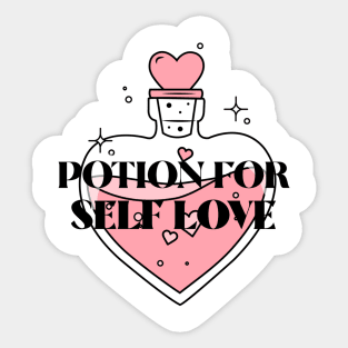 "POTION FOR SELF LOVE"| love collection Sticker